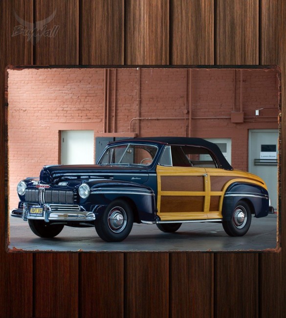 Металлическая табличка Mercury Sportsman Convertible Металлическая табличка Mercury Sportsman Convertible